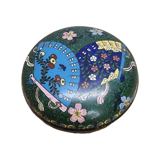 Image 1 of Japanse Cloisonné Meiji Periode Eind 19De Eeuw