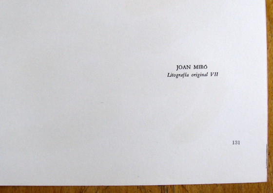 Image 1 of Miró, Originele Lithografie