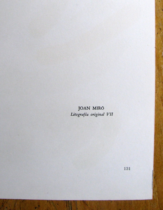 Image 1 of Miró, Originele Lithografie