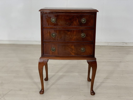 Image 1 of Chippendale ladekast dressoir gangkast vintage