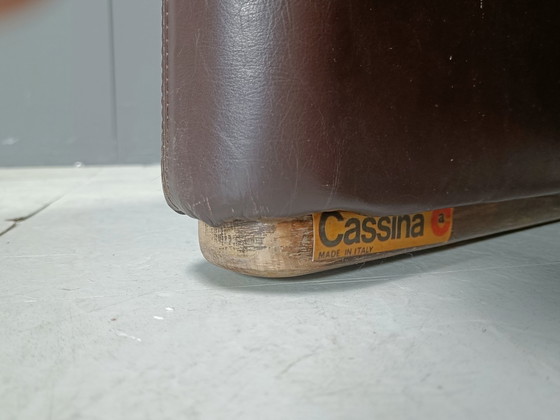 Image 1 of Vroeg Leren Maralunga Bankstel Door Vico Magistretti Voor Cassina, 1973