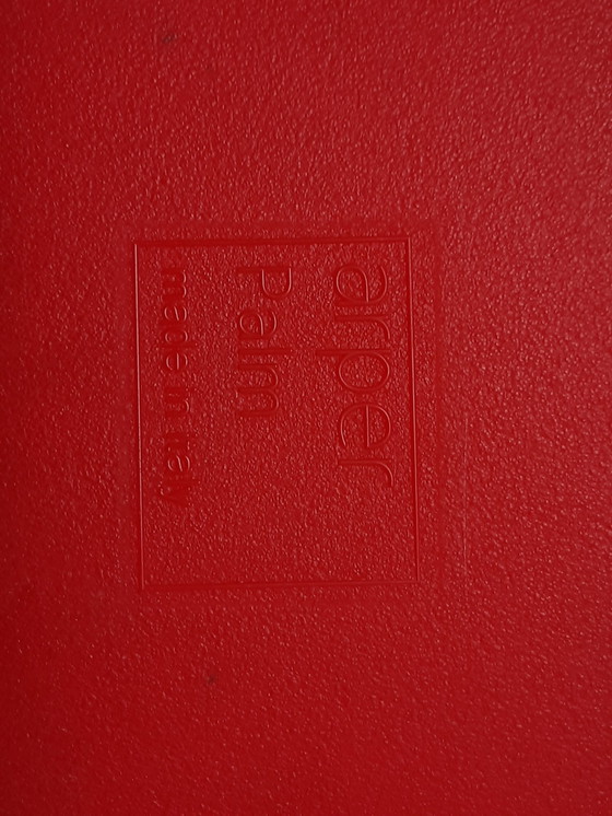 Image 1 of Arper Palm Stoel Rood