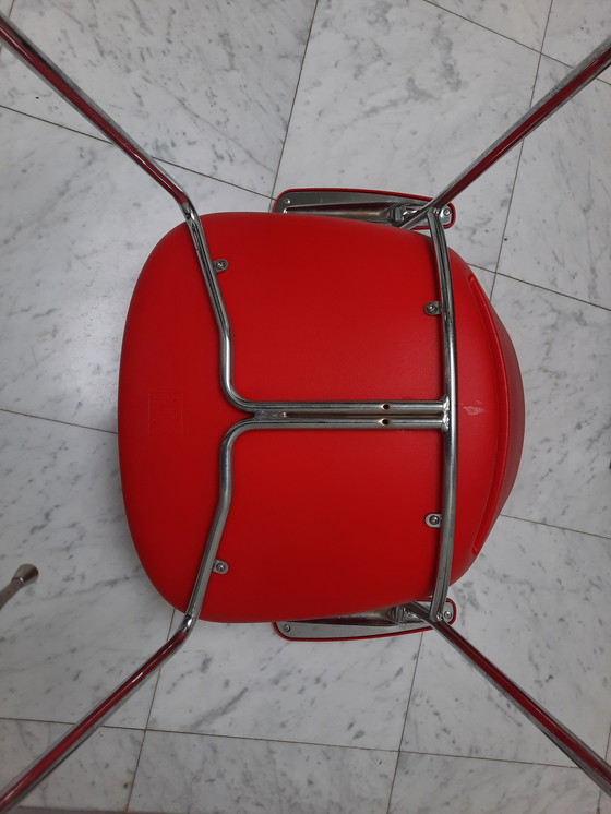 Image 1 of Arper Palm Stoel Rood