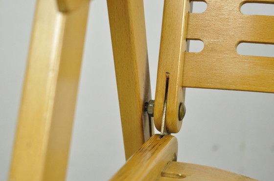 Image 1 of 2x Vintage Rex inklapbare fauteuils door Niko Kralj