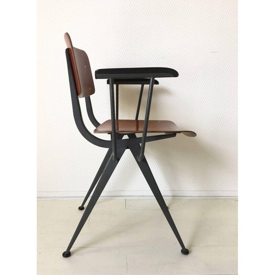 Image 1 of Vintage industriële fauteuil - jaren 1950