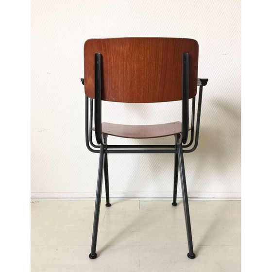 Image 1 of Vintage industriële fauteuil - jaren 1950