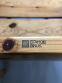 4x Stange Bruk stoelen van Edvin Helseth