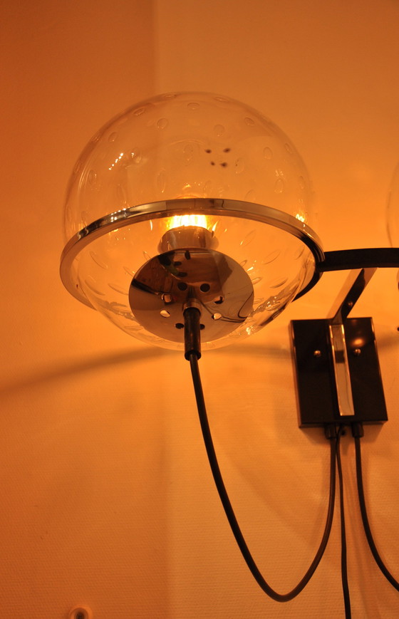 Image 1 of Raak Tolkien natuurglazen teardrop bollamp