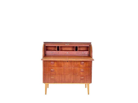 Image 1 of Vintage Deense Secretaire Van Egon Ostergaard Voor Svensk Mobelindustri