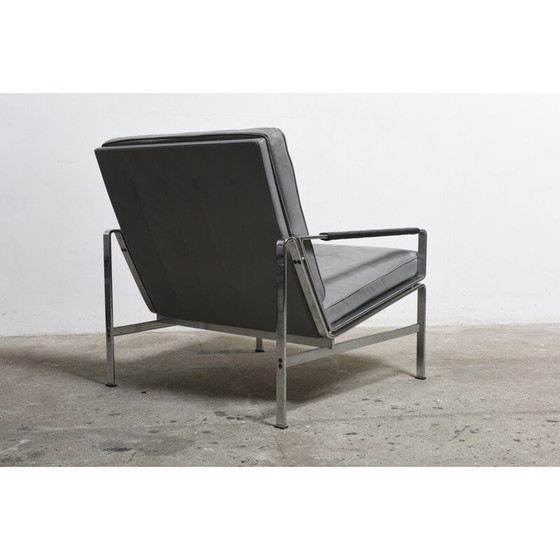 Image 1 of Vintage lederen fauteuil FK 6720, Fabricius en Kastholm - jaren 1960