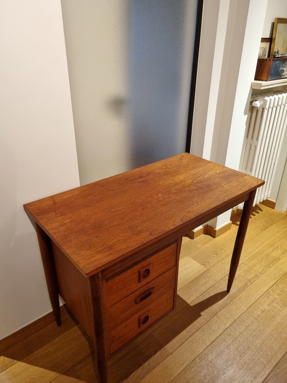 Image 1 of Vintage Deens Bureau In Teak