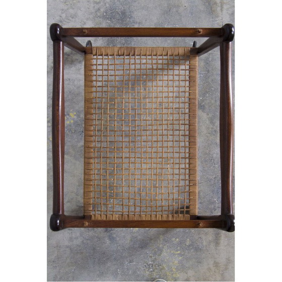 Image 1 of Vintage teakhouten trolley van Johannes Andersen voor Silkeborg, 1960