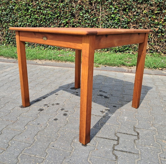 Image 1 of Privilege outdoor teakhouten uitschuifbare tafel 134 cm maximaal