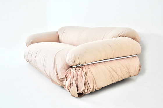 Image 1 of Sofa "Sesann" van Gianfranco Frattini voor Cassina, 1970