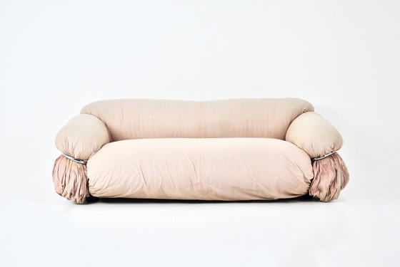 Image 1 of Sofa "Sesann" van Gianfranco Frattini voor Cassina, 1970