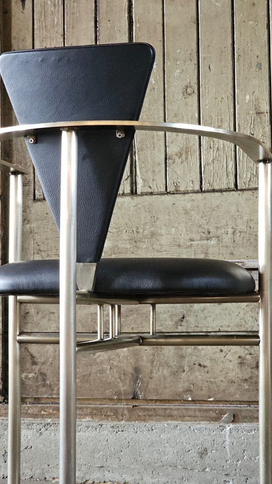 Image 1 of Belgo Chrom Eetkamerstoelen