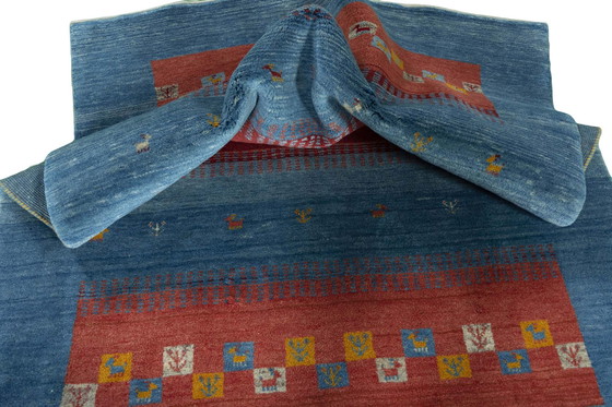 Image 1 of Handgeknoopt Gabbeh Loribaft - 201 X 158 Cm (Nieuw)