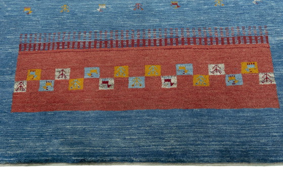 Image 1 of Handgeknoopt Gabbeh Loribaft - 201 X 158 Cm (Nieuw)