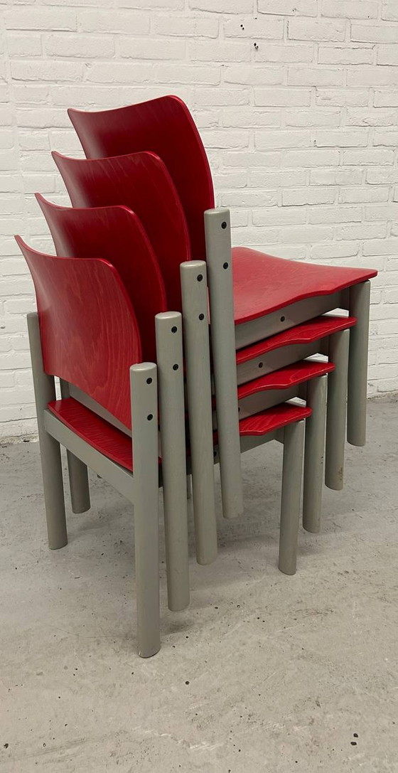 Image 1 of 2x vintage Kusch&Co stoelen