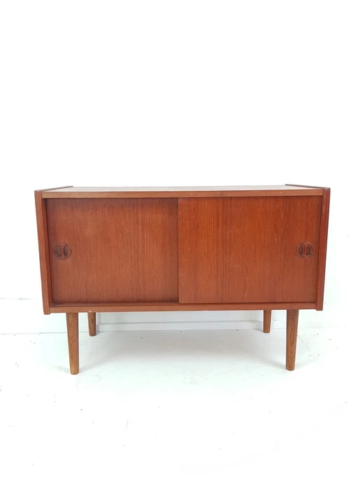 Vintage Deens Teak Kastje | Dressoirtje