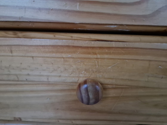 Image 1 of Vintage Grenen Apothekerskastje Commode