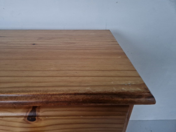 Image 1 of Vintage Grenen Apothekerskastje Commode