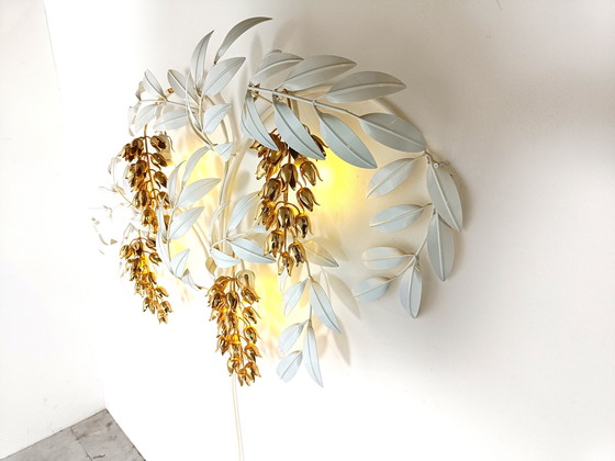 Image 1 of Vintage tulp wandlamp