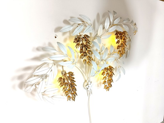 Image 1 of Vintage tulp wandlamp