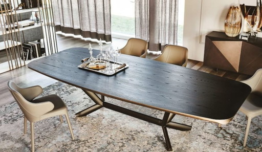 8x Moods Stoel En Cattelan Italia Eettafel