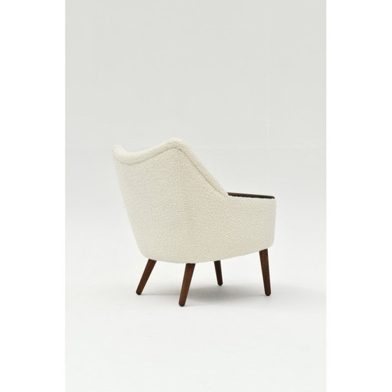 Image 1 of Vintage fauteuil model 58 van Kurt Østervig voor Henry Rolschau Mobler, Denemarken 1950