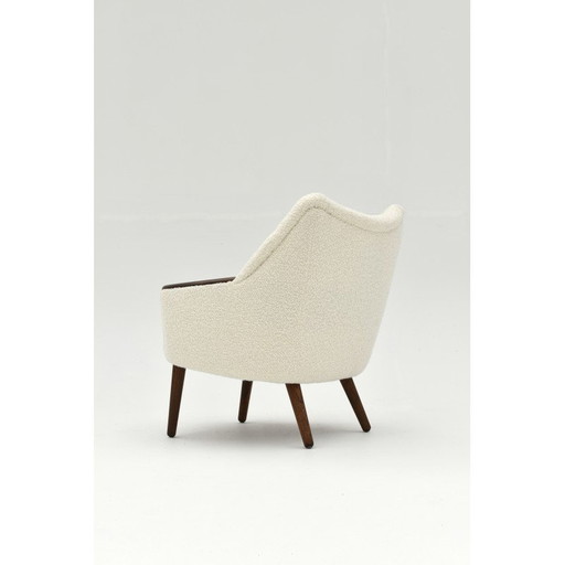 Vintage fauteuil model 58 van Kurt Østervig voor Henry Rolschau Mobler, Denemarken 1950