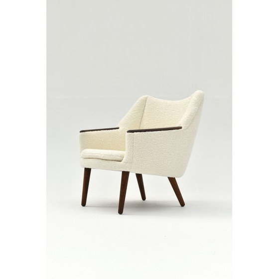 Image 1 of Vintage fauteuil model 58 van Kurt Østervig voor Henry Rolschau Mobler, Denemarken 1950