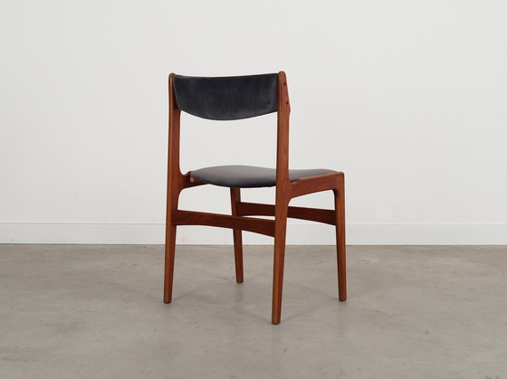 Image 1 of Set van zes teakhouten stoelen, Deens ontwerp, 1960S, Productie: Denemarken