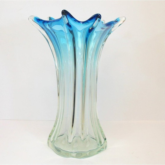 Image 1 of oude vaas van Murano glas, 1960