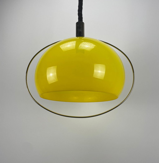 Hanglamp van Temde Leuchten, Duitsland 1960