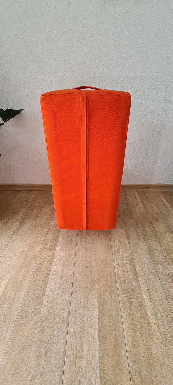 Image 1 of 2x Lümmel kruk/stoel oranje