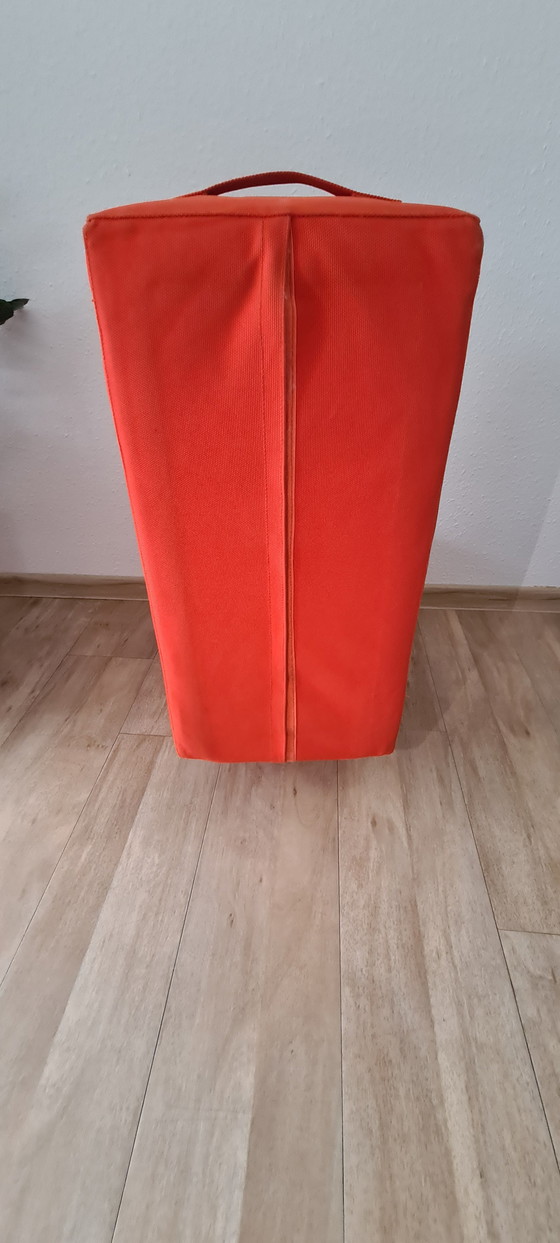 Image 1 of 2x Lümmel kruk/stoel oranje