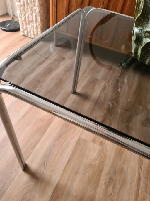 Eettafel Fume Glass