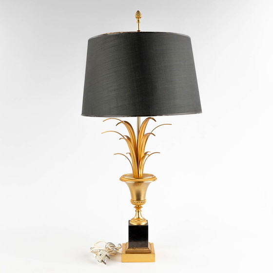 Image 1 of Hollywood Regency Table Lamp Attributed To Boulanger S.A.