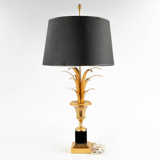 Image 1 of Hollywood Regency Table Lamp Attributed To Boulanger S.A.