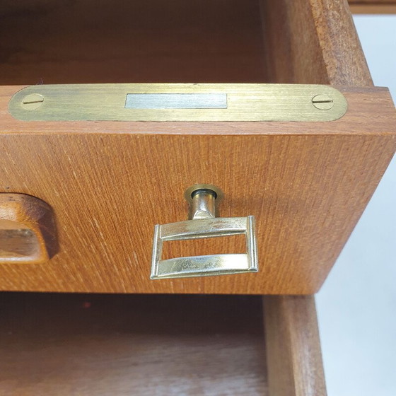 Image 1 of Deens vintage teak bureau van Gunnar Nielsen Tibergaard, jaren 1960