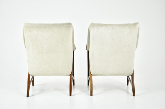 Image 1 of Paar Scandinavische fauteuils, 1960