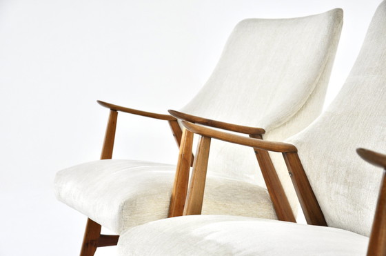 Image 1 of Paar Scandinavische fauteuils, 1960