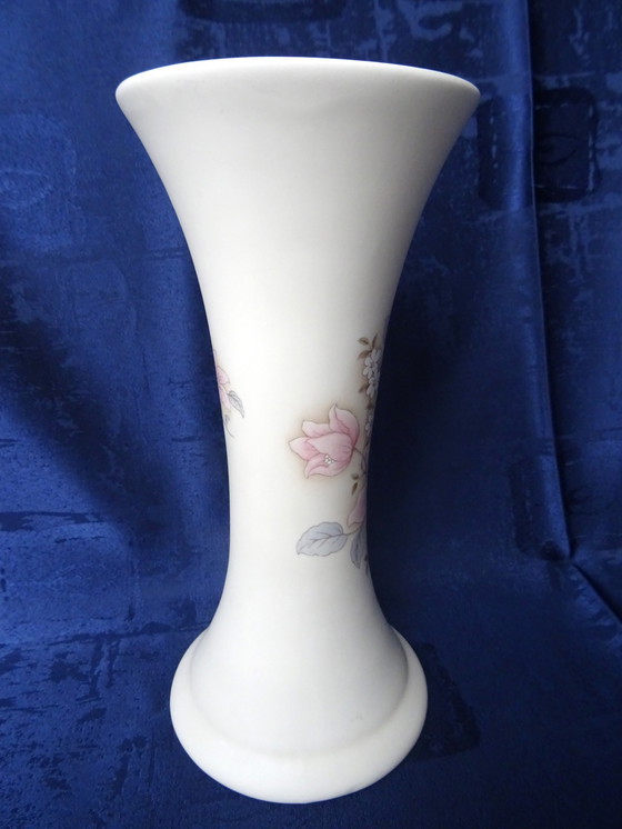 Image 1 of Vintage Aldridge aardewerk Longton crème vaas