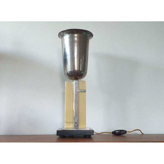 Image 1 of Vintage Art Deco tafellamp, Frankrijk 1930