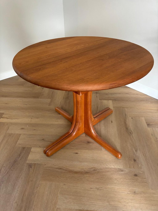 Vintage uittrekbare tafel