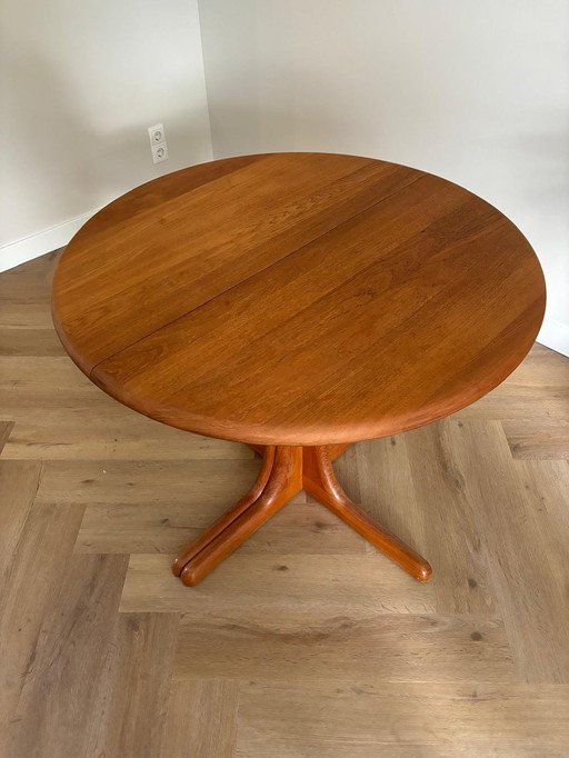 Vintage uittrekbare tafel