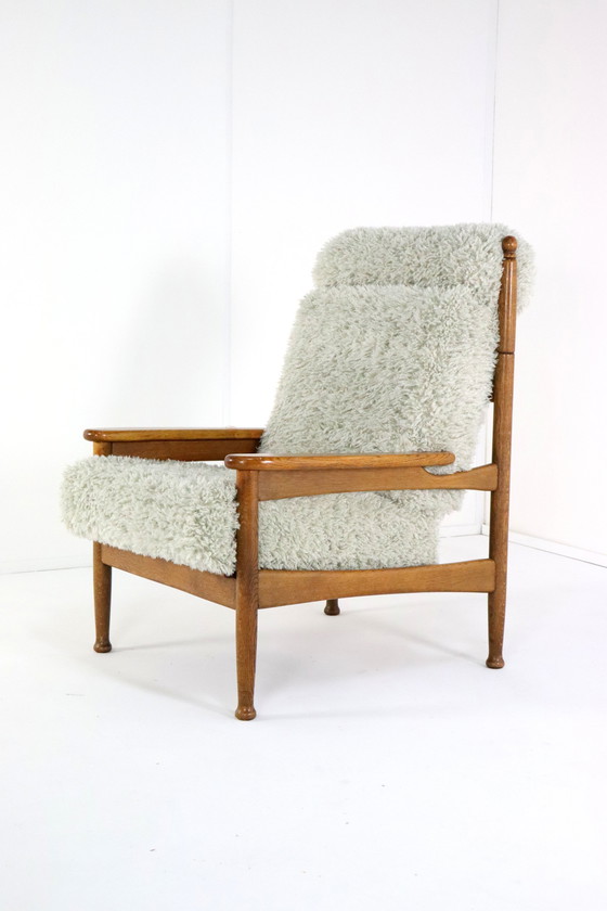 Image 1 of Unieke Flubby Bank + 2 Fauteuils 'Sliedrecht' Vintage