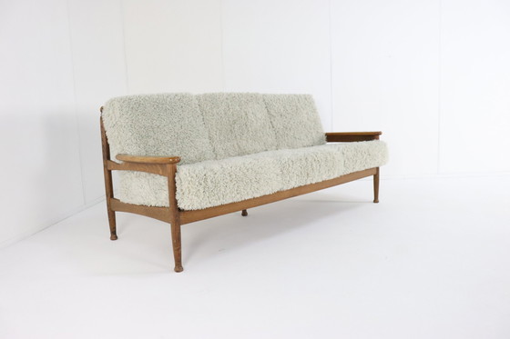 Image 1 of Unieke Flubby Bank + 2 Fauteuils 'Sliedrecht' Vintage