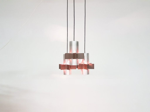 Aluminium ster hanglamp, – hanglampen, Vintage (photo 2 of 23)